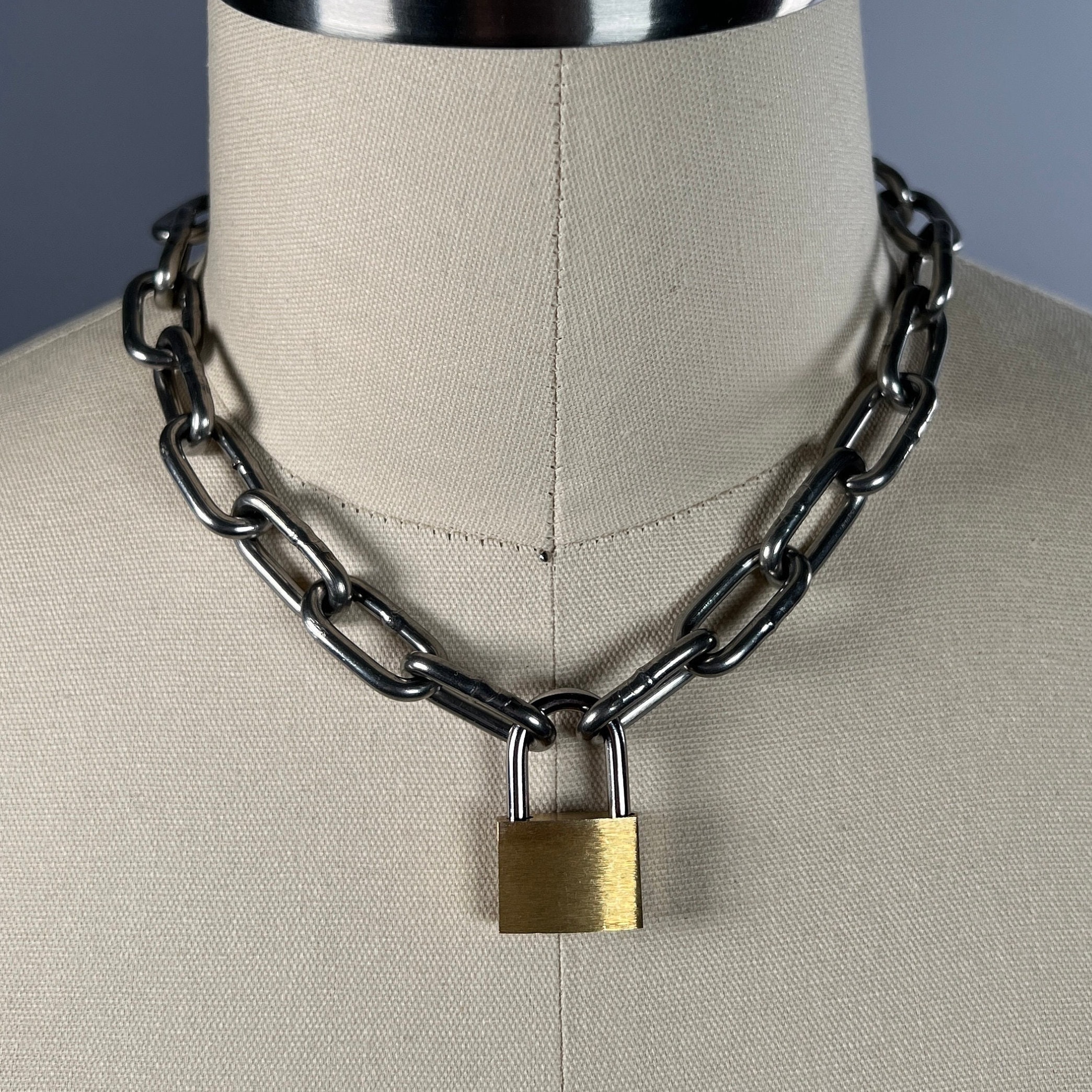 Gay lock necklace sale
