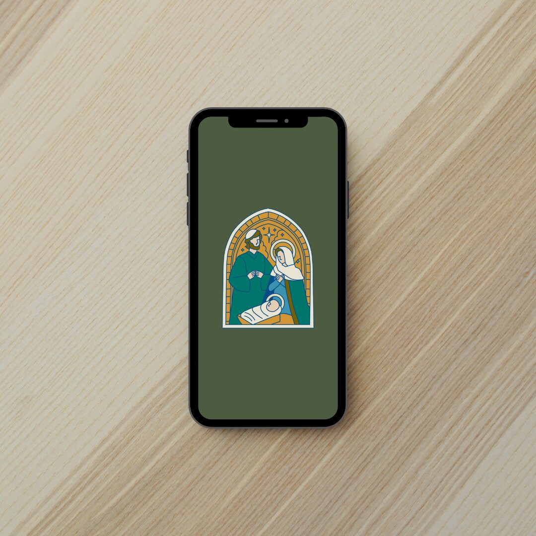 Nativity Phone Wallpaper - Etsy