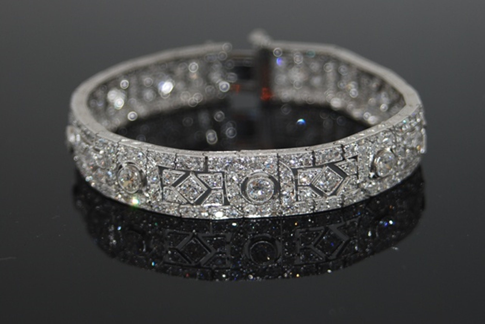 Round CZ Stone Tennis Bracelet, Party Wear Bracelet For Women, Wedding Engagement Bracelet, Mother's day Gift For Mom, 925 Silver Bracelet