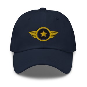 Airplane pilot hat, aviation, gift for men, pilot wings, air force, pilot gift