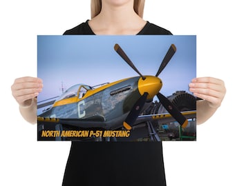 P-51 Mustang Poster