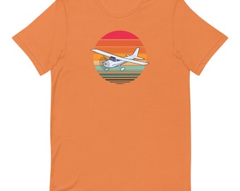 T-shirt avion Cessna : cadeau d'aviation pour les pilotes