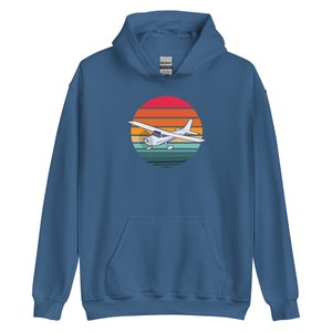 Cessna Style Airplane Hoodie, Sweater, Sweatshirt, Gift for Pilot