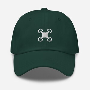 Drone Hat, embroidered hat, baseball cap, drone pilot, drone gift, quadcopter, fpv, pilot, drone pilot gift