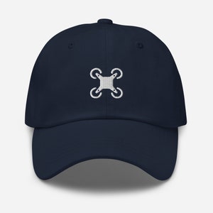 Drone Hat, embroidered hat, baseball cap, drone pilot, drone gift, quadcopter, fpv, pilot, drone pilot gift