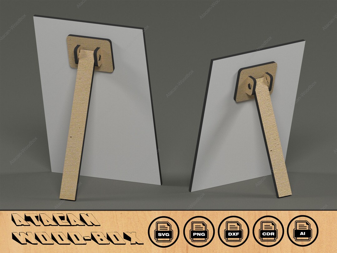 Versatile Easel Stand Backs 8 Sizes / Picture Frame and Art Display