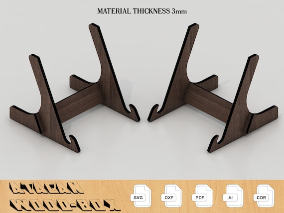 Laser Cut Keychain Display Stand Svg Files, Vector Files for Wood Laser  Cutting -  Denmark