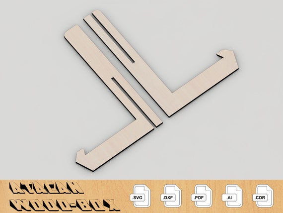 Easels Stands, Frame Holders to Display, Laser cut Plans 318