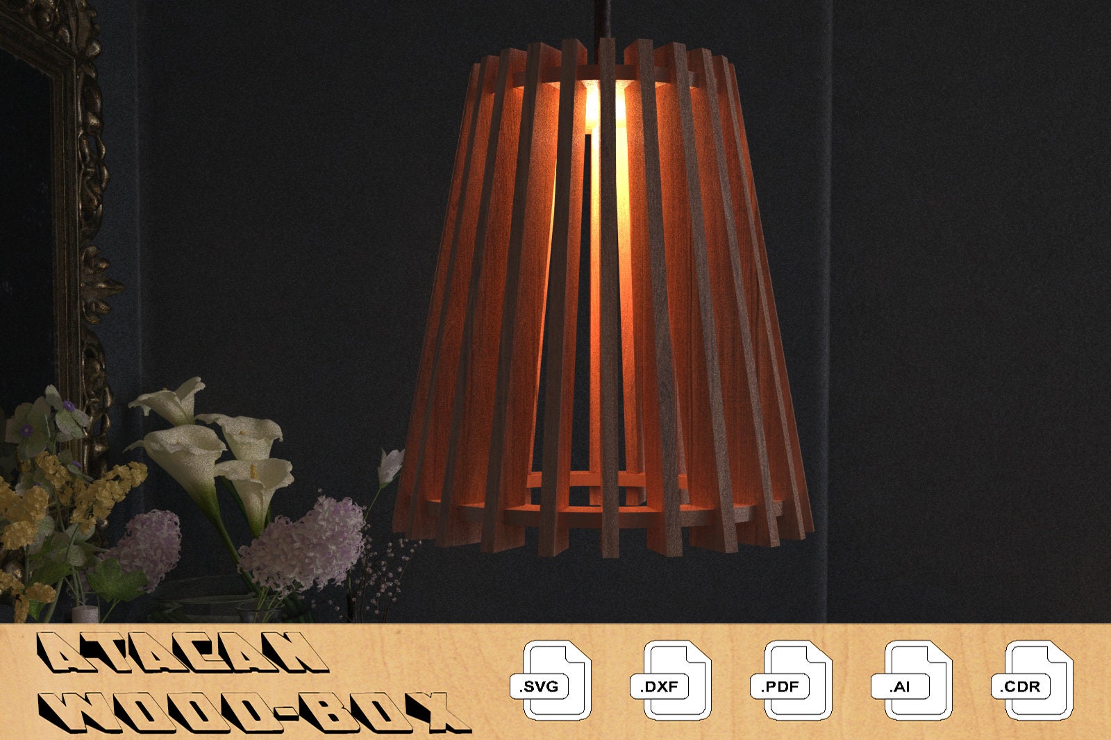 Laser-Cut Lantern-Style Lampshade « Adafruit Industries – Makers, hackers,  artists, designers and engineers!