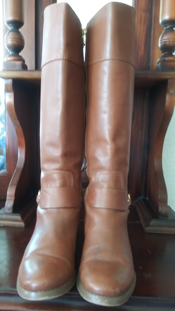 Pre-Owned Gently used!  Michael Kors Leather Knee… - image 3