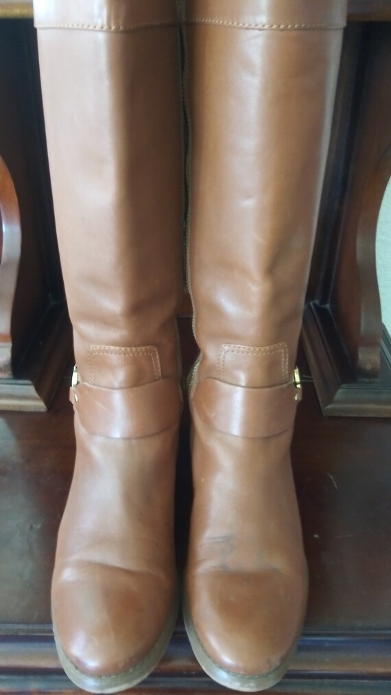 Pre-Owned Gently used!  Michael Kors Leather Knee… - image 2