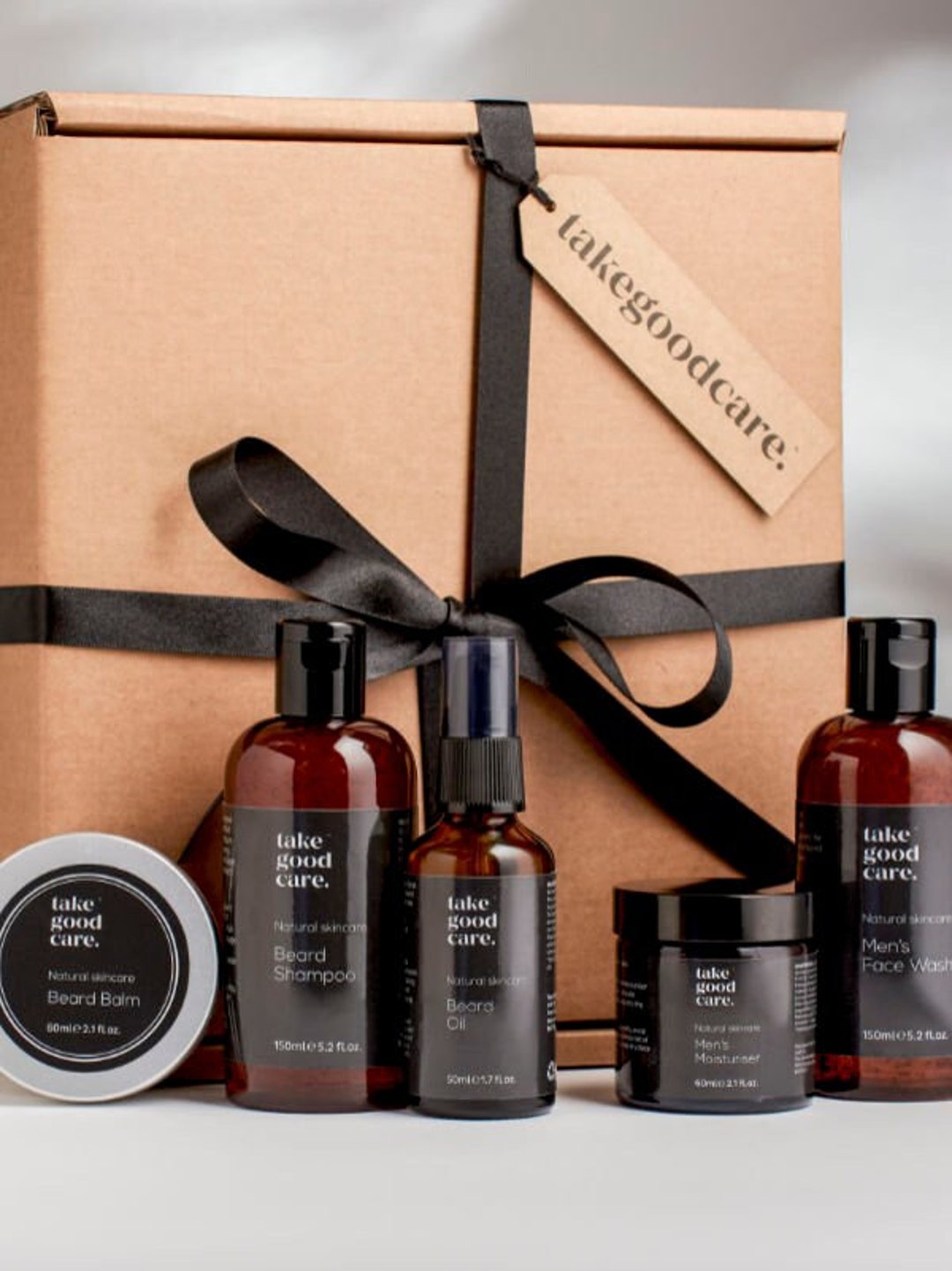 Mens Complete Skincare Gift Box Birthday Gift Vegan Etsy