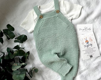 Knit Newborn Outfit, Knit Baby Jumpsuit, Newborn Baby Coming Home Outfit, Knit Baby Girl, Knit Baby Boy Outfit