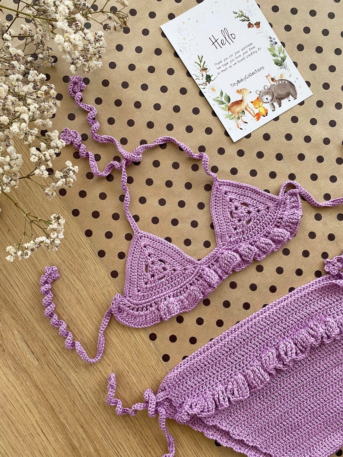 Crochet Baby Bikini Baby Bikini Newborn Photography Prop Etsy