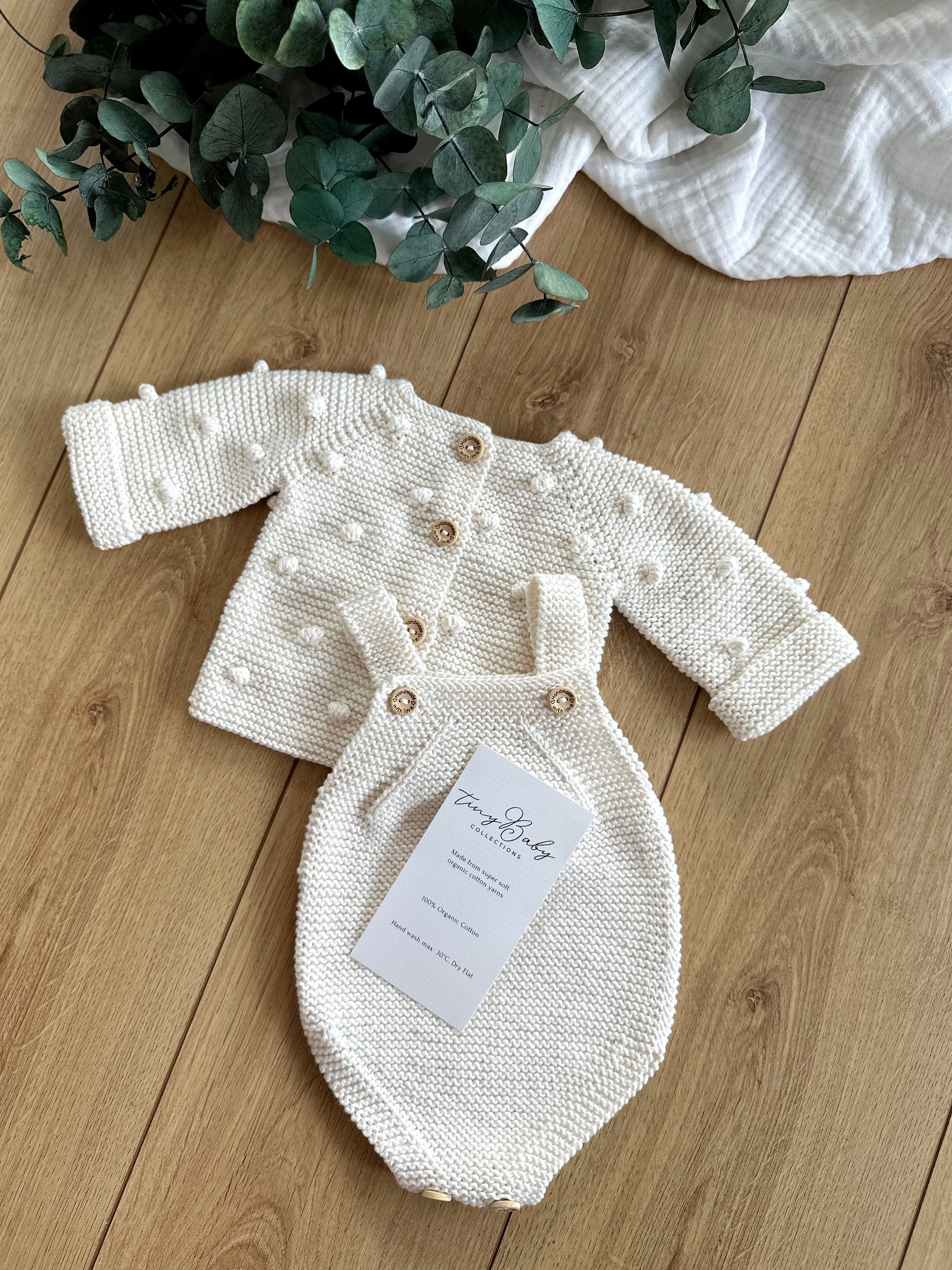 Baby Boy Clothes Newborn Escalett Baby Knitted Outfit Set