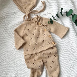 Newborn Baby Girl Coming Home Outfit,Newborn Coming Home Outfit, Baby Girl Clothes, Knit Newborn Outfit, Baby Girl Outfit, Baby Shower Gift