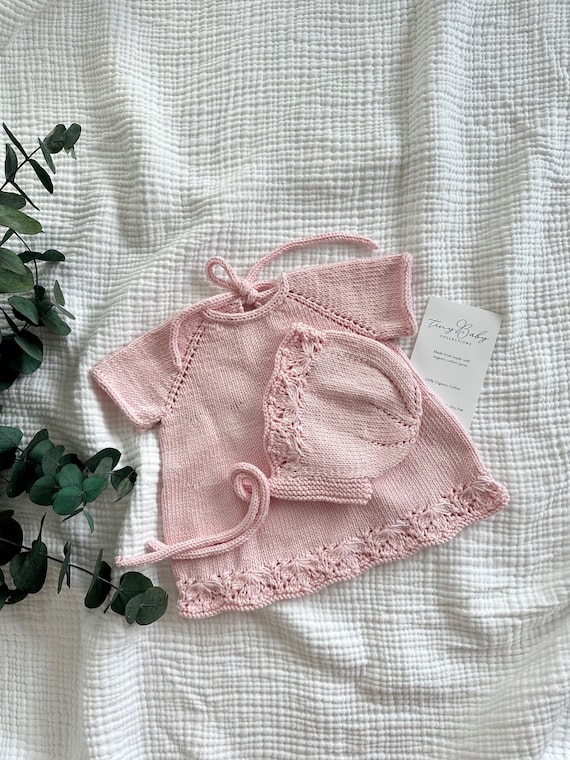 Robe en tricot pour bebe fille tenue pour bebe fille en tricot robe en tricot pour bebe fille robe bebe fille avec bonnet vetements pour bebe fille Etsy France