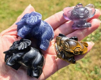 Elephant or stitch carving