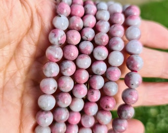 Rhodonite Beaded Bracelet