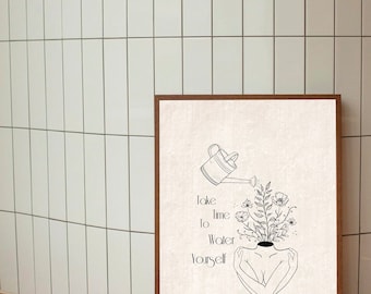 Art Print - Water Yourself
