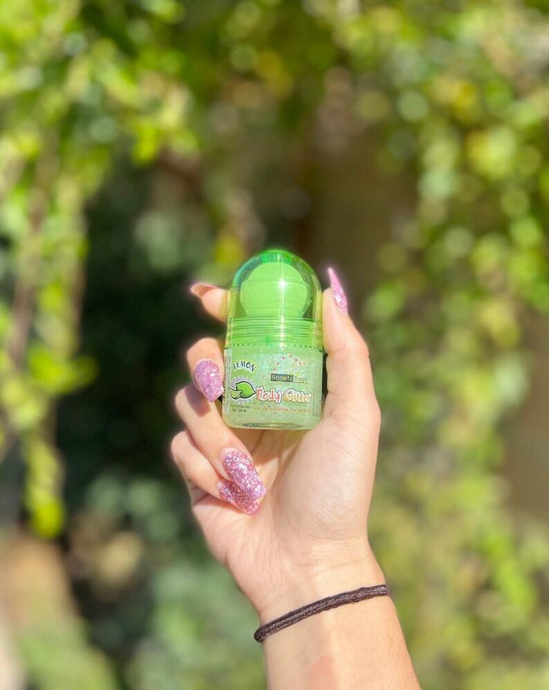 Roll on Body Glitter Scented Body Glitter 90s Body Glitter Etsy