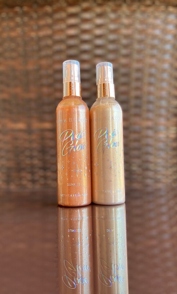 Pixie Glow Body Shimmer Spray on Body Glitter Y2K Body Etsy