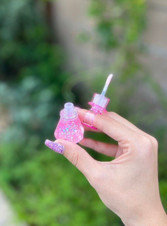 Cute Lip Gloss Ring Lip Gloss Girls Lip Tint Etsy