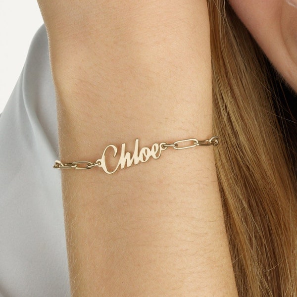 Paper Clip Bracelet Etsy