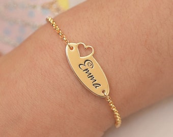 Personalized Baby Bracelet For Girls/Boys, Baby Name Bracelet, Baby ID Bracelet, Name Bracelet For Baby, Adjustable Baby Bracelet, Baby Gift