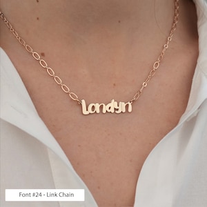 Collar con nombre para niños, collar con nombre personalizado para niños, collar con nombre para niños, collar con nombre para niñas, collar personalizado para niñas, regalo para niñas