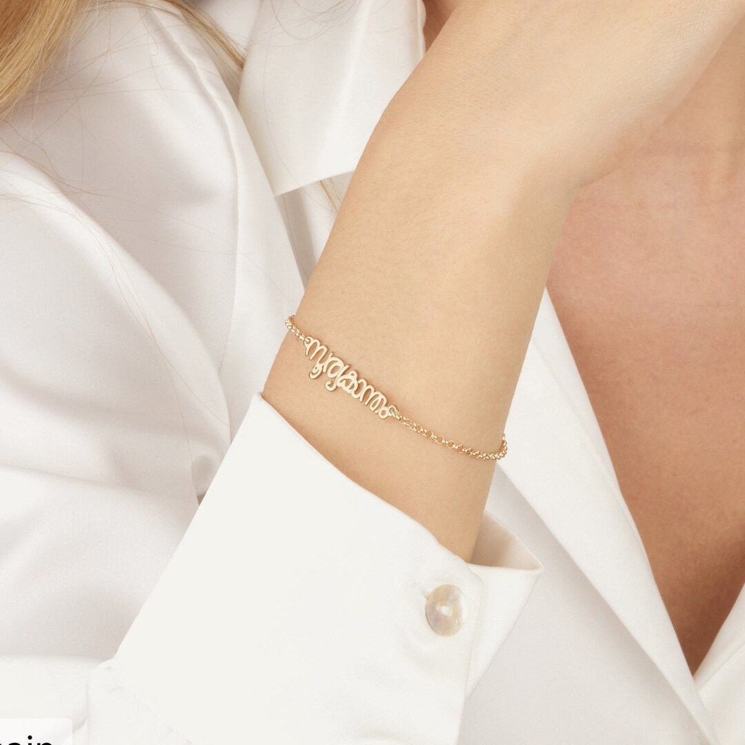 Custom Malayalam Name Bracelet, Name Bracelet in Malayalam, Malayalam