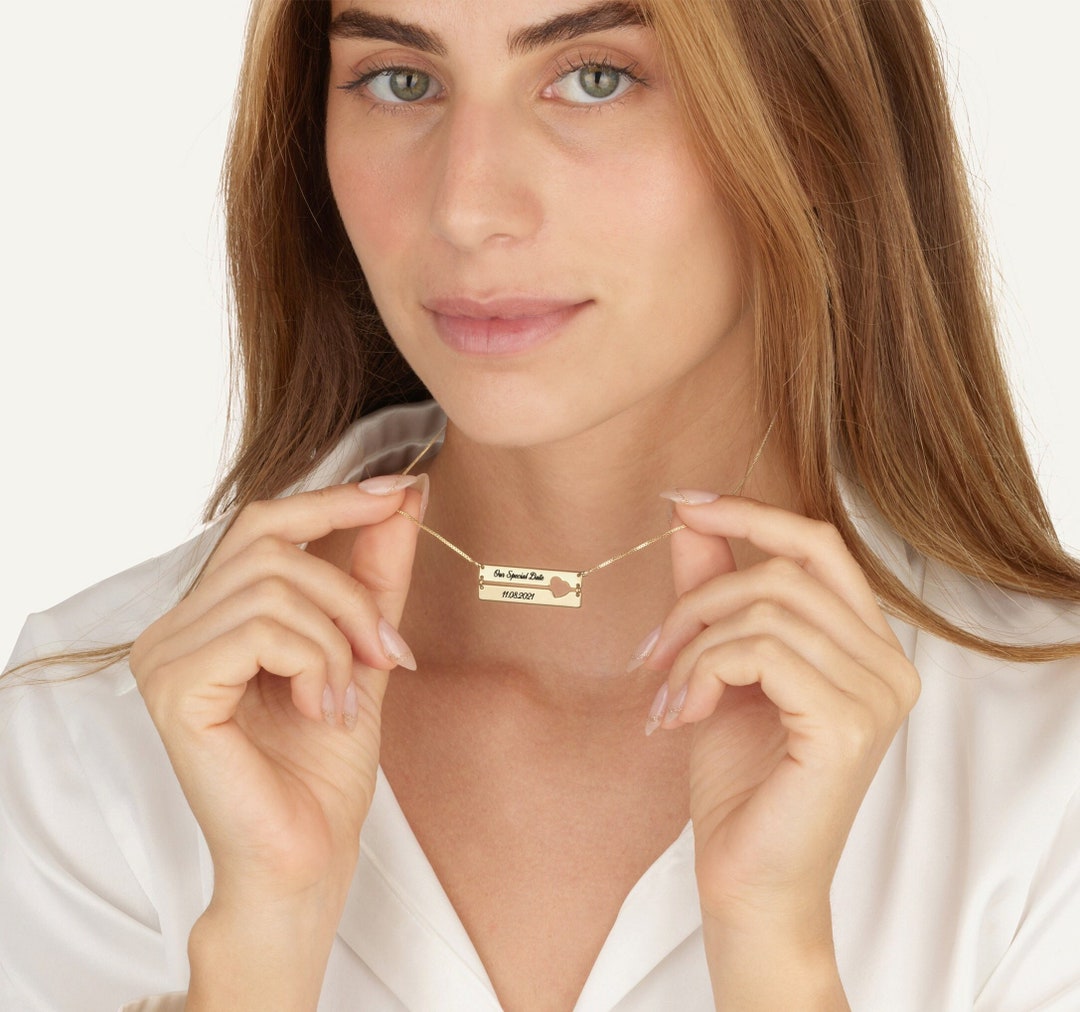 Engraved Double Bar Necklace Custom Bar Name Necklace Double Etsy engraved-double-bar-necklace-custom-bar-name-necklace-double-etsy
