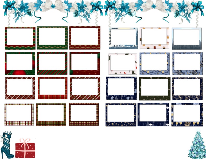 Digital Polaroid Frame/digital Photo Frame/digital Stickers/used to