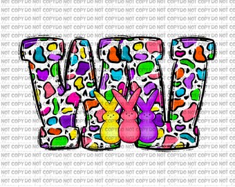 West Virginia Easter peeps PNG Digital Download