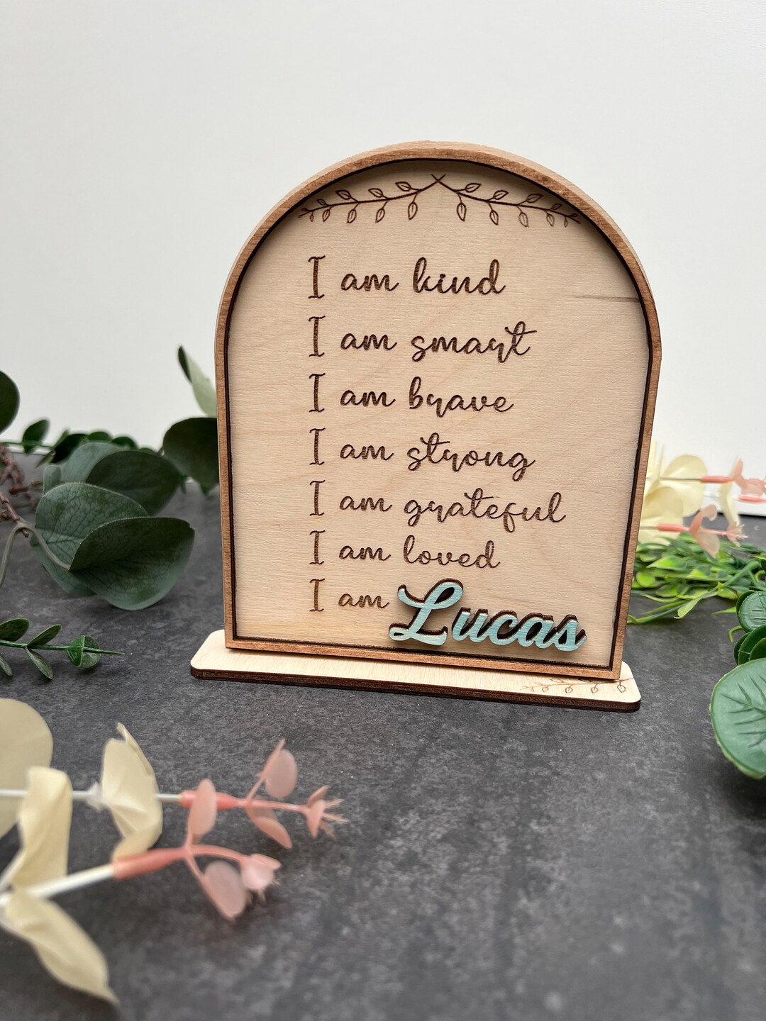 Affirmation Sign Kids SVG, Laser Cut Nursery Decor (digital File ...