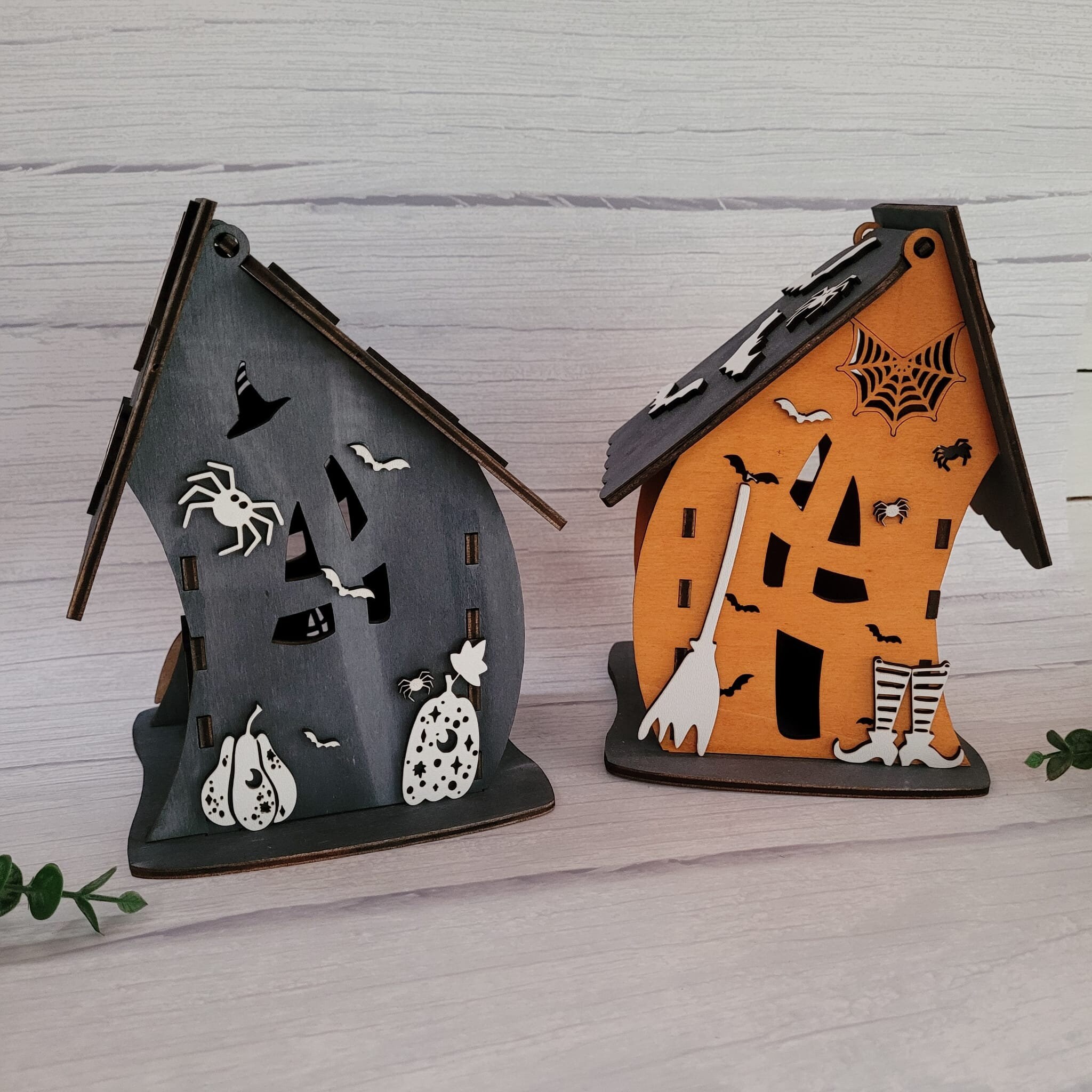 Witch Halloween House SVG Digital Project Halloween House Etsy