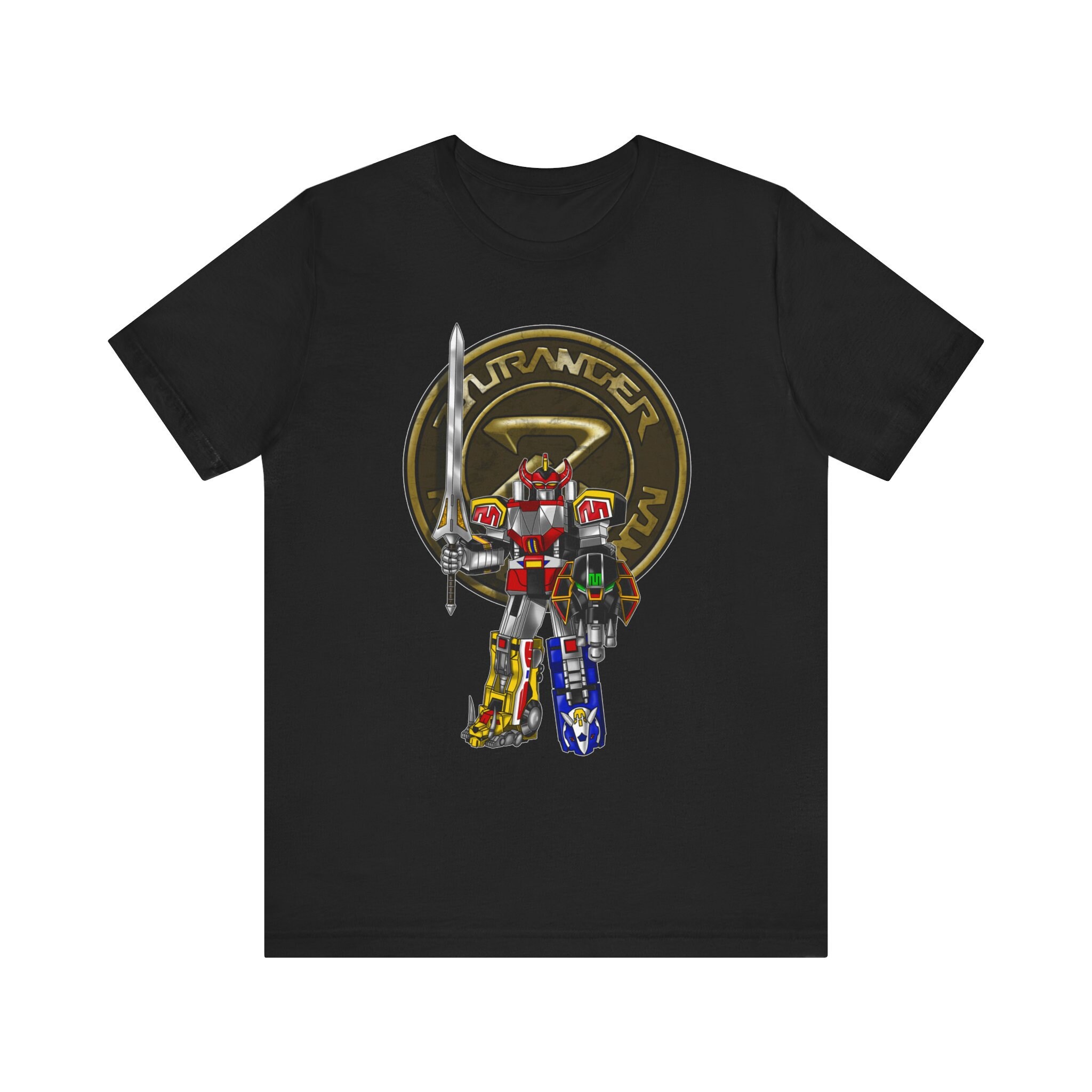 Zyurangers Mecha Super Sentai T Shirt Custom Graphic Art