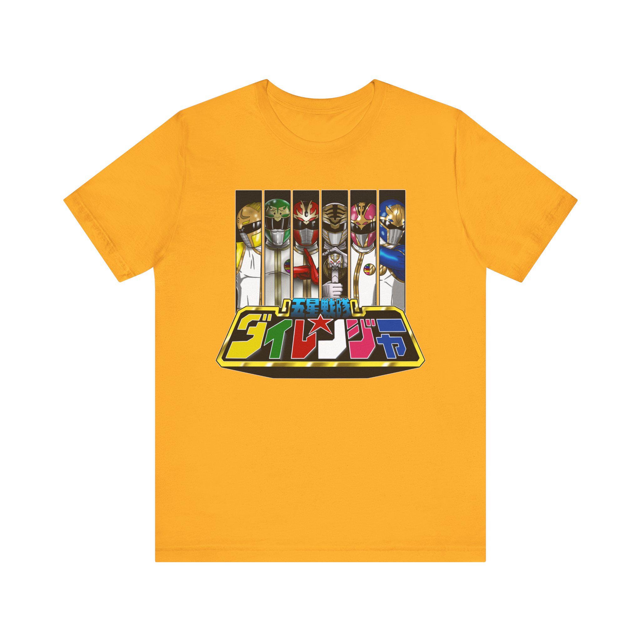 ダイレンジャー チームカラー Tシャツ スーパー戦隊 Tシャツ カスタム 