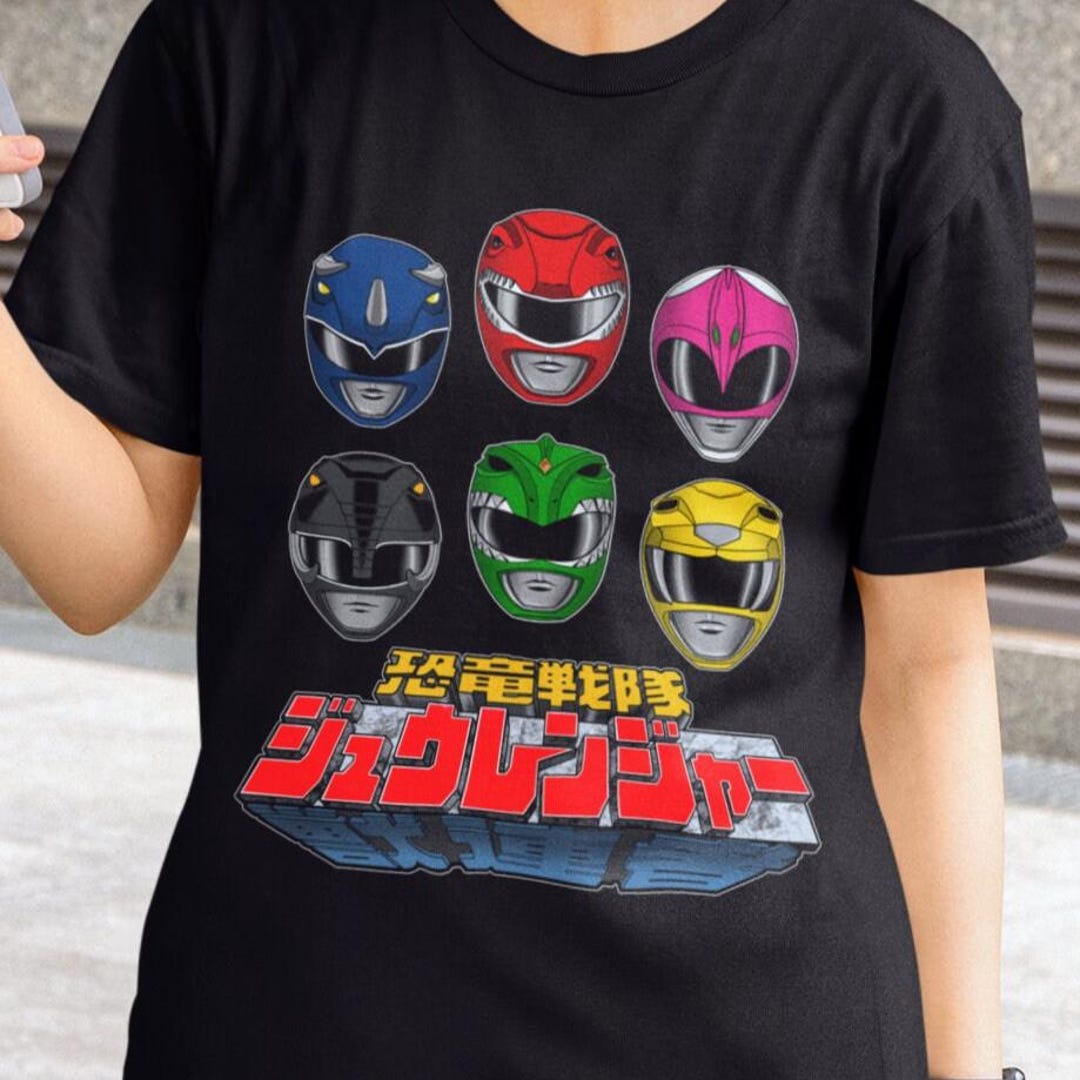 Zyuranger Team Super Sentai T Shirt Ranger Custom Graphic