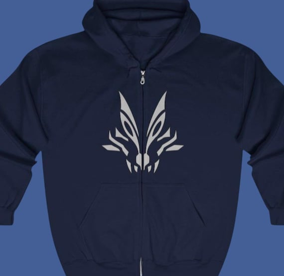 Wild Force Howling Wolf Full Zip Hoodie Super Sentai Custom