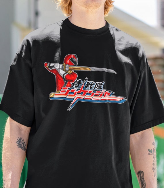 シンケンジャー レッド スーパー戦隊 Tシャツ サムライ カスタム