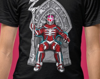 Camiseta Lord Zedd Super Sentai MMPR Camisetas con diseño gráfico personalizado Rangers Camiseta retro de superhéroe vintage