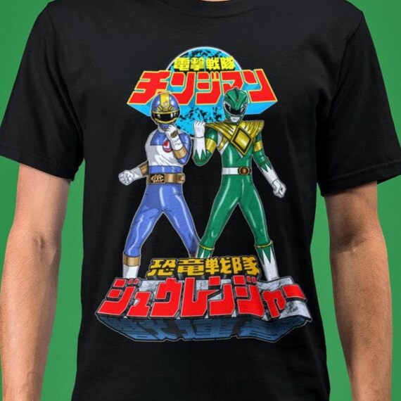 Legendary Izumi Super Sentai T Shirt Changeman Blue Zyuranger