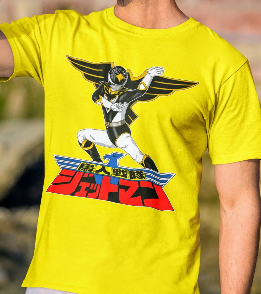 鳥人戦隊ジェットマン　30周年記念Tシャツ メンズTシャツ 鳥人戦隊ジェットマン30周年記念コレクションB