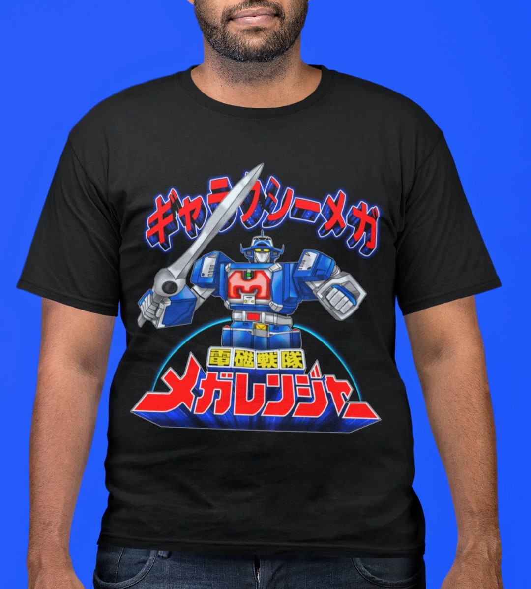 ギャラクシーメガ メガレンジャー スーパー戦隊 Tシャツ カスタム
