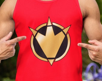 Abaranger Tank Super Sentai T Shirt Custom Graphic Art Shirts Rangers Retro Superhero Vintage Tee