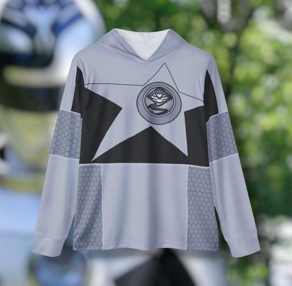 QueenBee×ForestinGearコラボ 12-13ウェア Kyuranger Hebitsukai Silver Ranger Hoodie (full Print) Lightweight