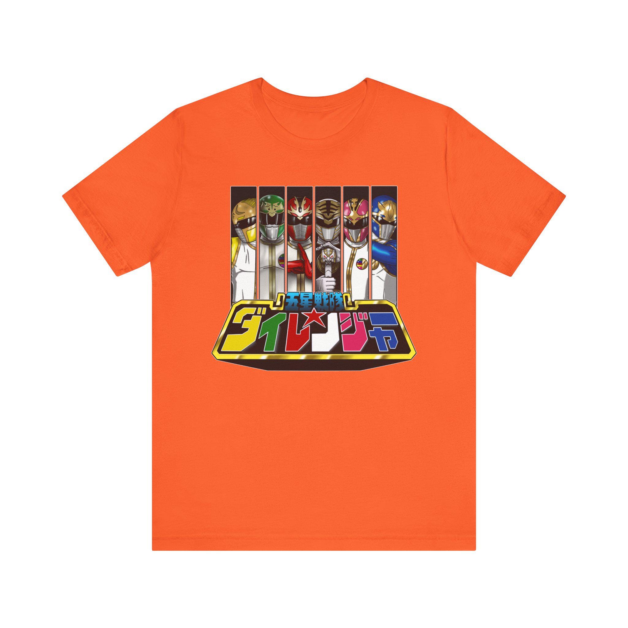 ダイレンジャー チームカラー Tシャツ スーパー戦隊 Tシャツ カスタム 