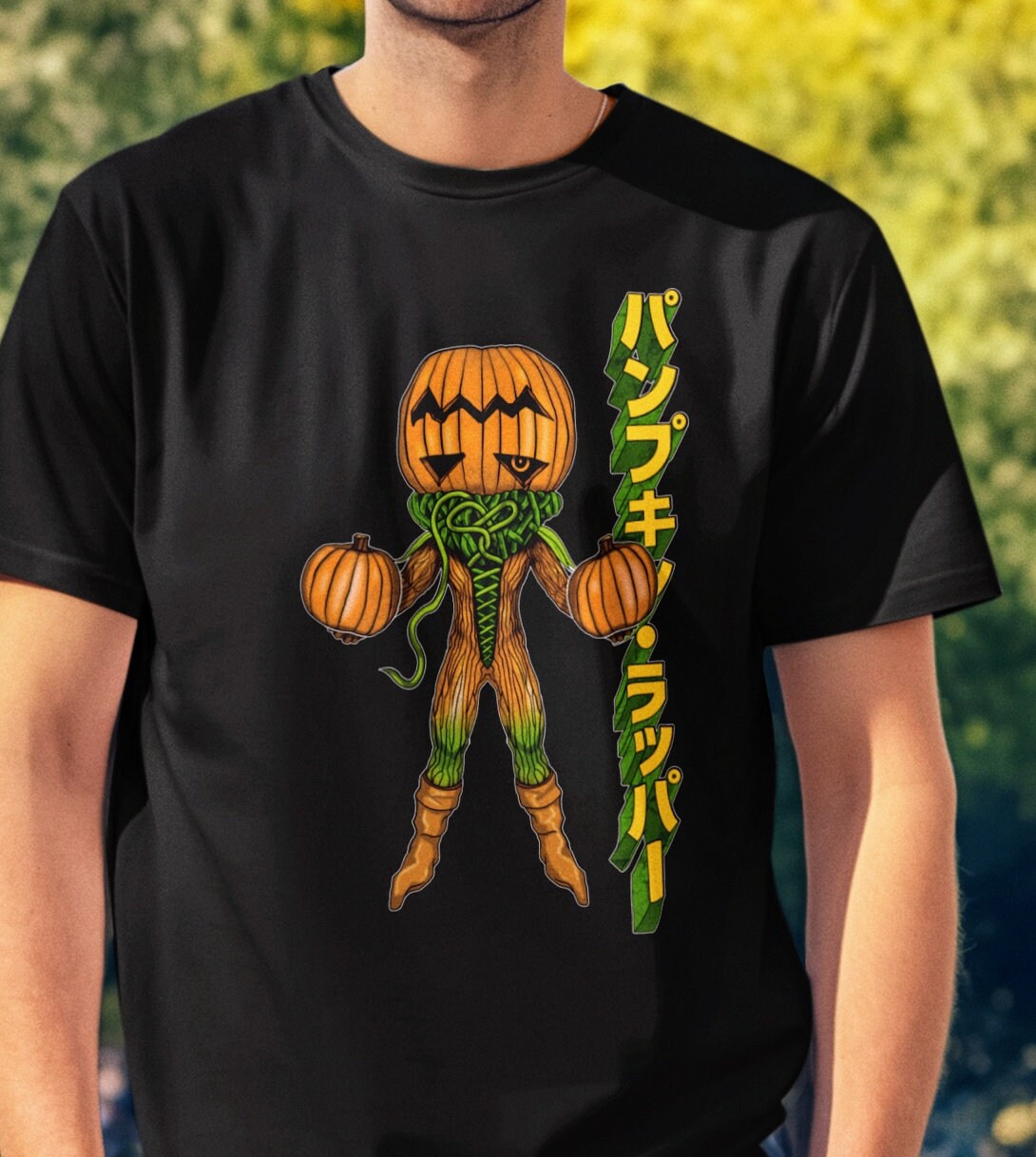 Pumpkin Rapper Halloween Super Sentai T Shirt Custom Zyuranger