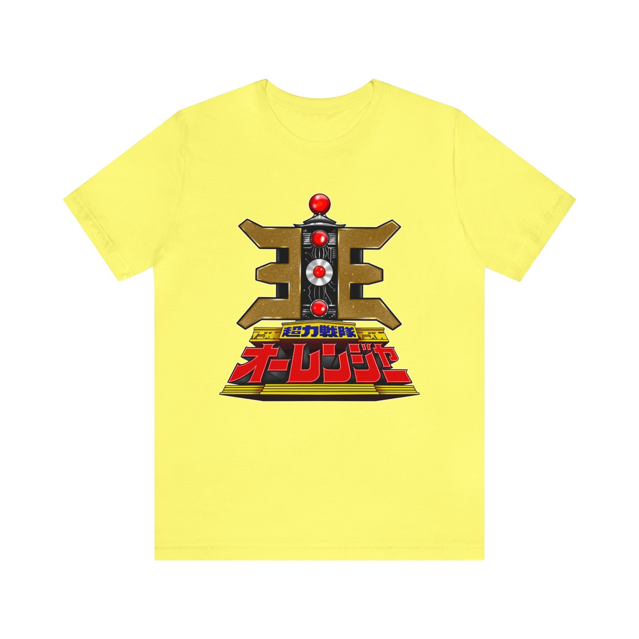 King Ranger Power Staff Super Sentai T Shirt Zeo Custom Graphic Art ...